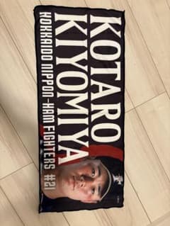 北海道日本ハムファイターズ 清宮幸太郎 選手 フェイスタオルのサムネイル
