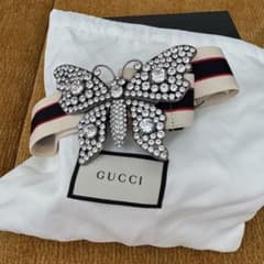 あまり無いです！GUCCI 蝶バックル ベルトのサムネイル