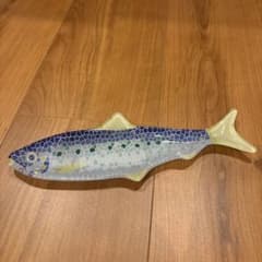 DULTON ガラス製　魚型プレート　モザイク柄のサムネイル