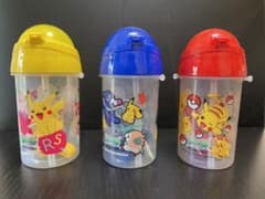 オリジナルストロー付きポケモン水筒☆全3種のサムネイル