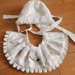 お宮参り用 ホワイト フリル衣装のサムネイル