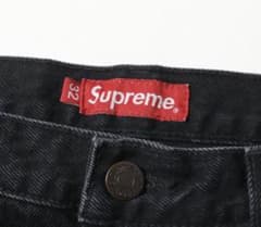 Supreme ブラック デニムパンツ サイズ32 - メルカリ