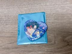 甲斐倫太郎　ホログラムハート型キャラバッジコレクション　10枚　⑤ 多聞くん今どっち ホログラムハート形キャラバッジ アニメイト 甲斐