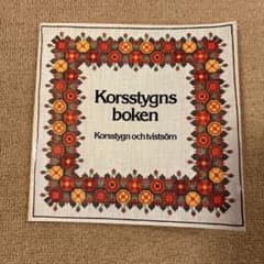 クロスステッチ 図案集 Korsstygns 1976年製のサムネイル