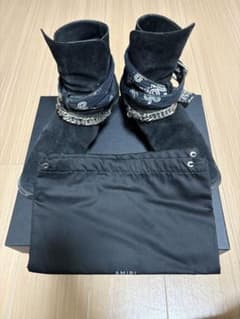 AMIRI バンダナ ブーツ - メルカリ