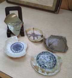 初期伊万里古唐津絵黄瀬戸陶片4客どれでも1客 r5冬26 - メルカリ