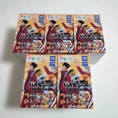 ハイキュー!! カラパレ 登校 缶バッジ BOX 5箱セット（全50個