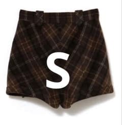 andmary アンドマリー Ribbon check mini pants - メルカリ