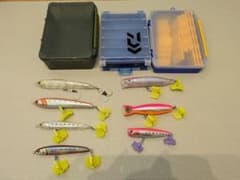 青物ルアーセット、ラピード、リライズ、フィード、ポップクイーン