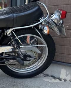 SR400 500 左側サイドバックキャリア　サポート　ステーのサムネイル