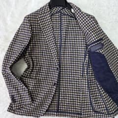 美品/size50】タリアトーレ テーラードジャケット モンテカルロ 千鳥柄