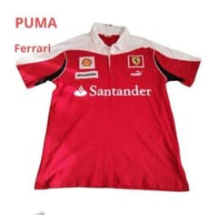 PUMA Ferrari ポロシャツ レッドのサムネイル