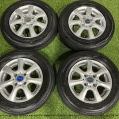 軽自動車 FEIDアルミタイヤ4本セット 145/80R13 管理116