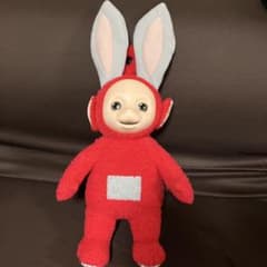 [タグ有り]テレタビーズ うさ耳 BIG ぬいぐるみ ポー