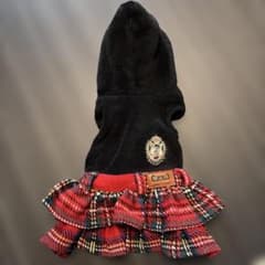 LASSIC FASHION フード付き チェック柄 ワンピースのサムネイル