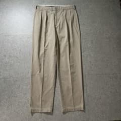 希少90s ポロラルフローレン アンドリューパンツ2タック チノパンW33 希少90s ポロラルフローレン アンドリューパンツ2タック チノパンW33