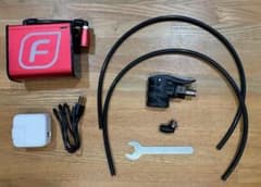 Fumpa Bike Pump 自転車用 電動空気入れ エクステンションノズル付 