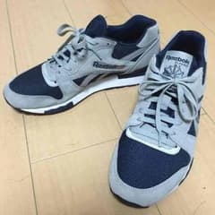 美品 REEBOK GL6000 グレー✖️ネイビーのサムネイル