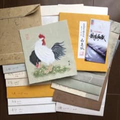 越前和紙 伝統美術工芸品 手づくり 十二支 漉き模様色紙 18枚 - メルカリ