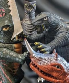 昭和ガメラ・ギャオス・ギロン・バルゴン（バンダイ）ソフビフィギュア４体セット 昭和ガメラ・ギャオス・ギロン・バルゴン（バンダイ）ソフビフィギュア