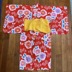 女の子浴衣　7〜8歳のサムネイル