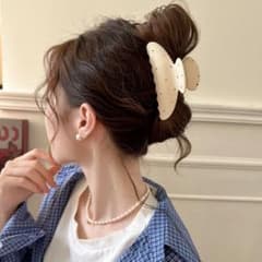 カラフルストーン付きヘアピン ヘアクリップ バンスクリップのサムネイル