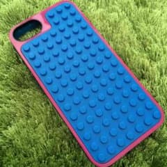 ◎ iPhoneケース LEGO (blue × pink)のサムネイル
