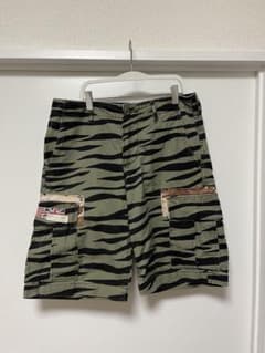DENIM & SUPPLY タイガーストライプ ショートパンツ 28のサムネイル