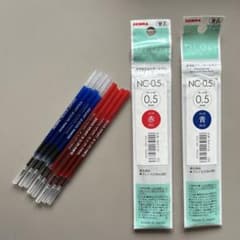 ZEBRA ゼブラ ブレン NC-0.5 ボールペン替え芯 赤青セットのサムネイル