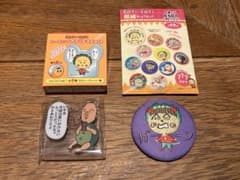 コジコジ アクリルスタンド 刺繍缶バッチのサムネイル
