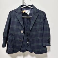 ARCH&LINE 95 フォーマルスーツ ジャケット＋ベスト 2点セットのサムネイル