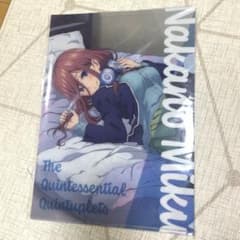 五等分の花嫁 中野三玖 A4クリアファイル vol.3のサムネイル