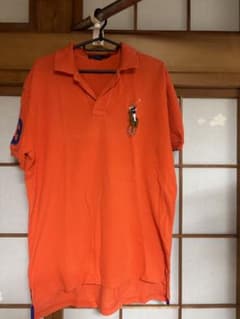 Polo Ralph Lauren ポロシャツ ビッグポニー　オレンジ　Mサイズのサムネイル