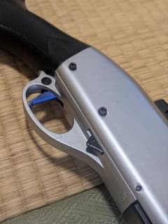 赤字覚悟CYMA M870用 ストレートトリガー - BK　複数買い可！のサムネイル