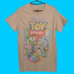 トイストーリー Tシャツ キャラクター集合 レトロ 古着のサムネイル