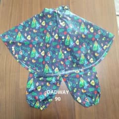 DADWAY レインポンチョ　ズボン付き 90のサムネイル