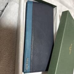 美品値下げ中！Paul Smith ロングウォレット　ネイビー/ターコイズ 美品値下げ中！Paul Smith ロングウォレット ネイビー/ターコイズ