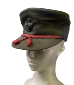 米軍海兵隊通常勤務女性用制帽ドレスcapサイズ23-1希少品 - メルカリ