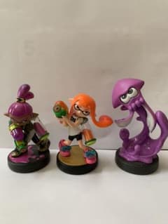amiibo イカガール、イカボーイ、イカのサムネイル
