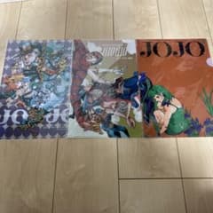 JOJO의 기묘한 모험 클리어 파일 3장 세트