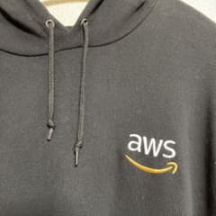 AWS 黒 パーカー M (Amazon Web Services) エンジニア - メルカリ