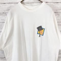 ん様★専用　シングルステッチ　半袖tシャツ サイズXL 白ホワイト　夏物古着のサムネイル