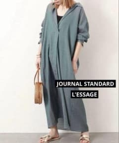 JOURNAL STANDARD L’essage ストライプシャツワンピース JOURNAL STANDARD L'essage ストライプ シャツワンピース - メルカリ