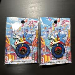 新品未開封】ポケモンセンター フクオカ ロゴピンズ 2個セット - メルカリ