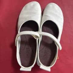 CAMPER カンペール ホワイト レザー ストラップシューズ 39 - メルカリ