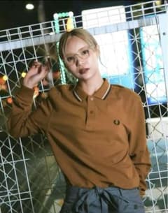 fredperry フレッドペリー ロングスリーブポロシャツ 長袖ポロシャツ Sのサムネイル