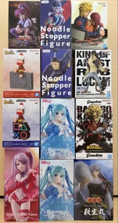 最新含むプライズフィギュアまとめ売り 12点セット - メルカリ