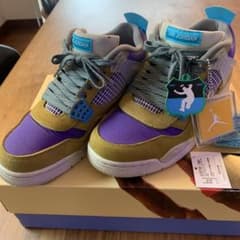 NIKE AIRジョーダン4 30周年ユニオン　デザートモスのサムネイル