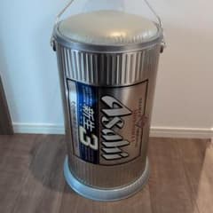 非売品 特製 アサヒ新生3 タンク ペール缶 椅子 - メルカリ