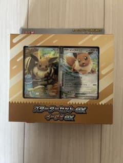 新品未開封　ポケモンカードゲーム スターターセットex イーブイexのサムネイル